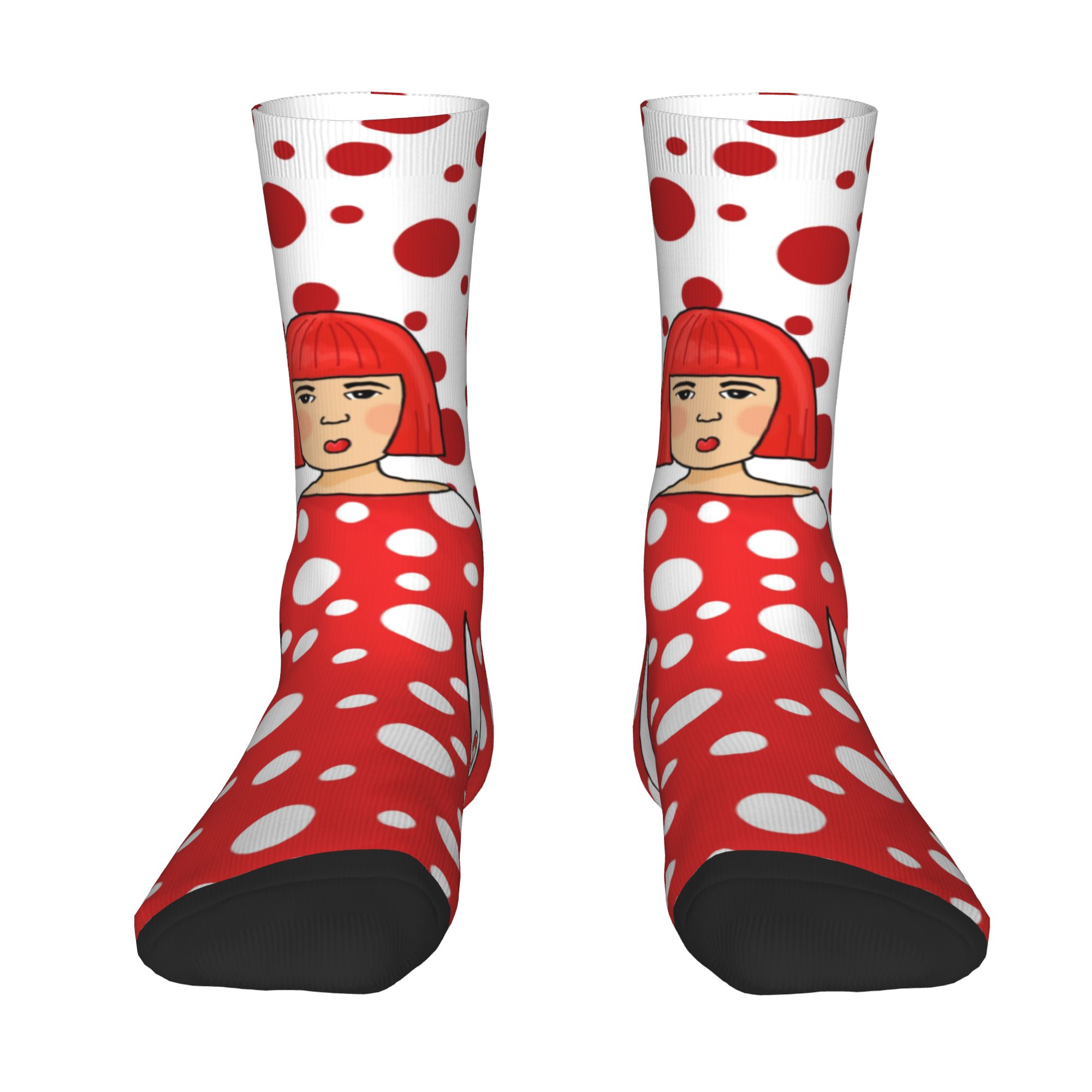 Dress Sock Men - Özel Yayoi Kusama Erkek Kadın Çorapları