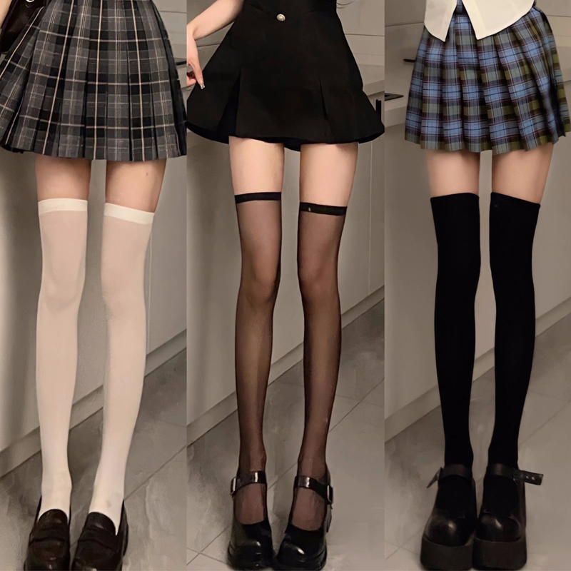 Knee High Sock Women - Bayanlar ve kızlar için seksi, baştan