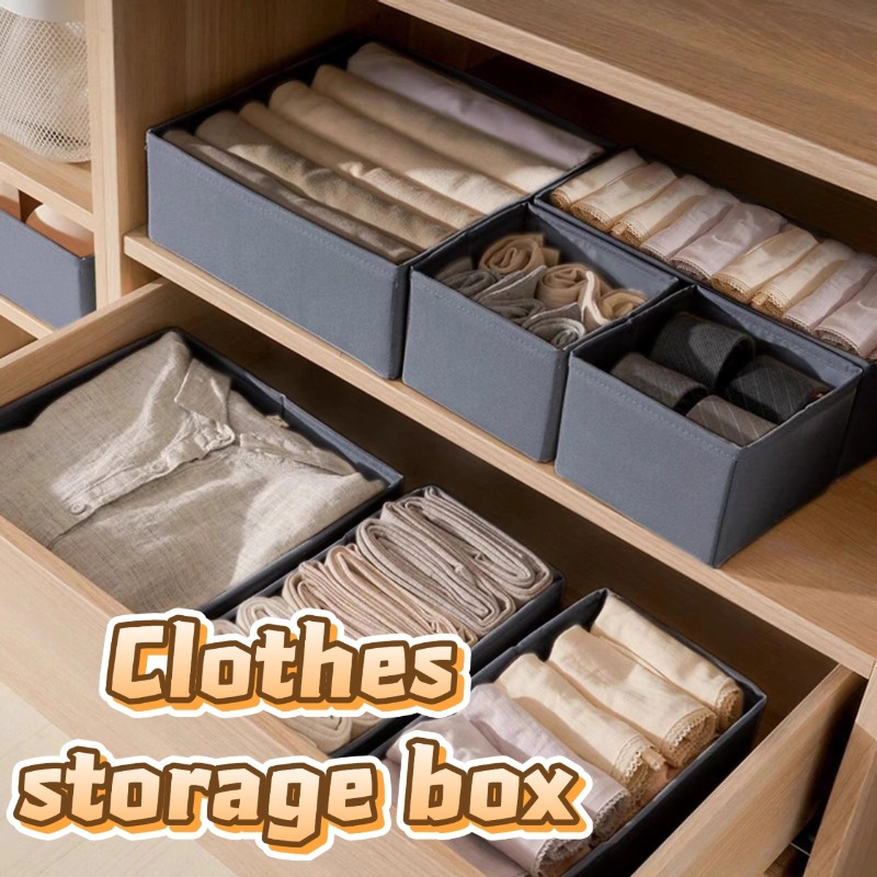 Sock Organizer Tray - Kumaş İç Çamaşırı Saklama Kutusu Çekmece