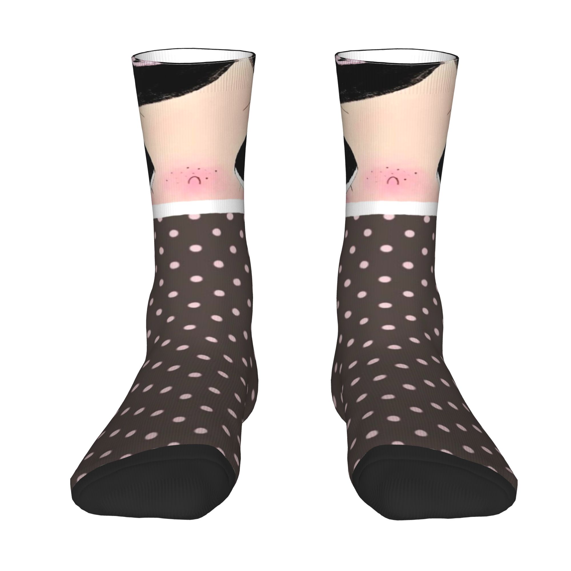 Dress Sock Men - Özel Büyük Gözlü Kız Çizgi Roman