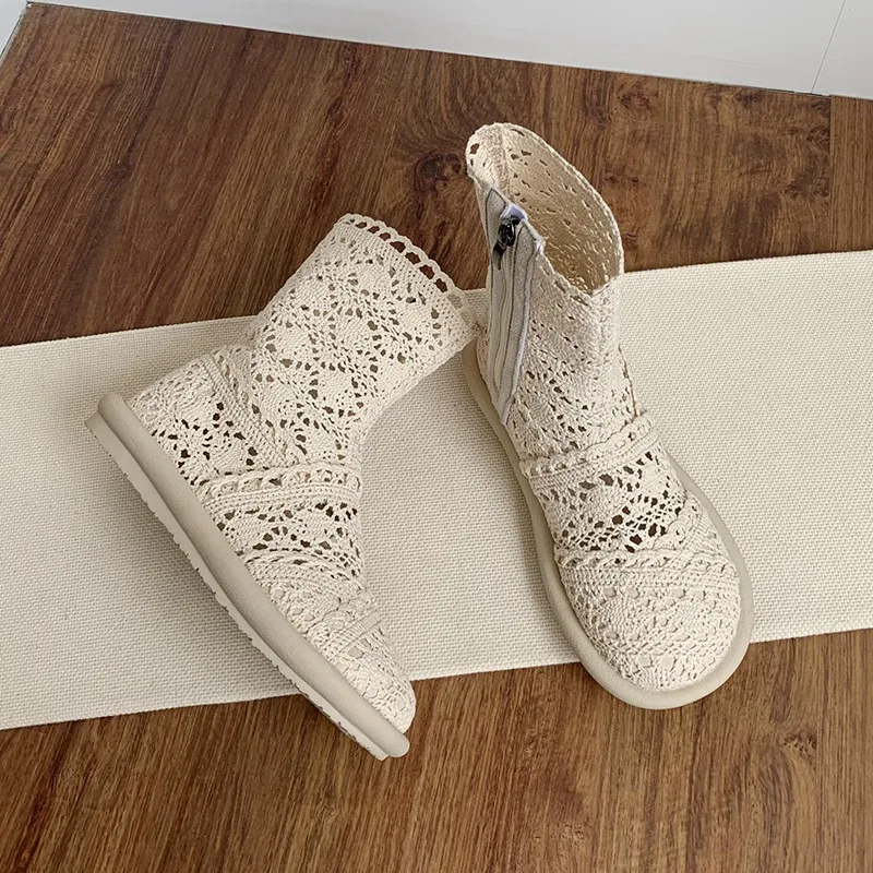 No Show Sock Women - 2026 Yaz Botları Nefes Örgü Yaz