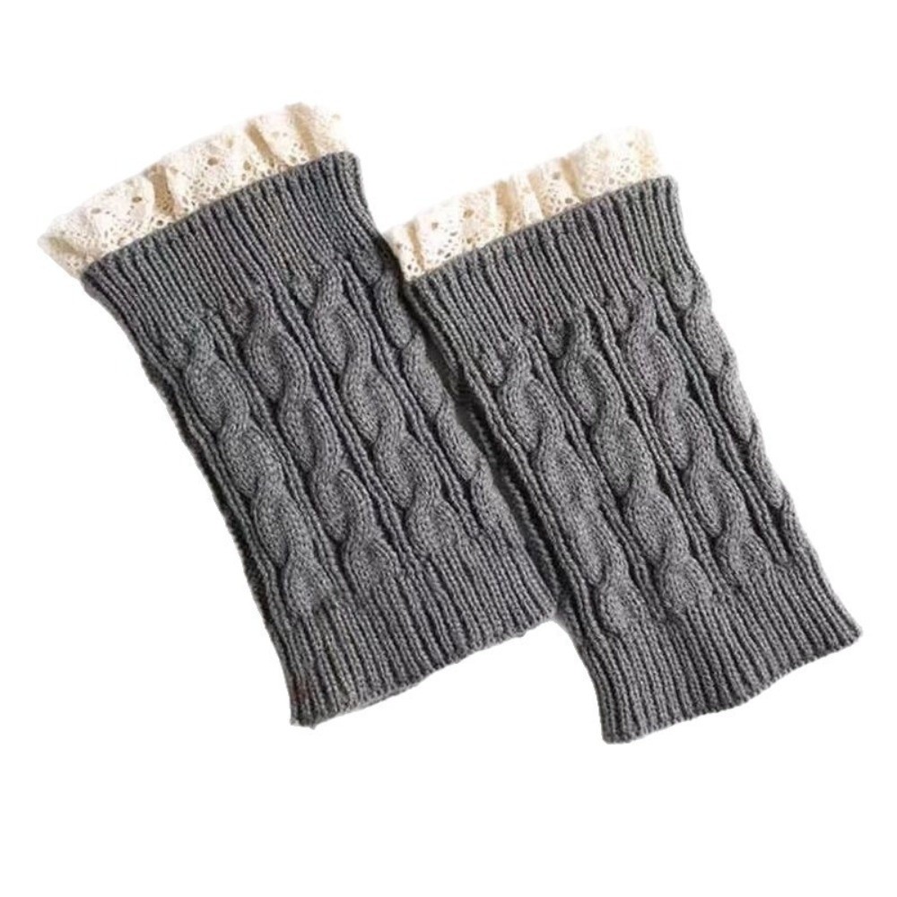 Vintage Dantel Fırfırlı Örgü B - Boot Sock Slouchy incelemesi ve fiyatı