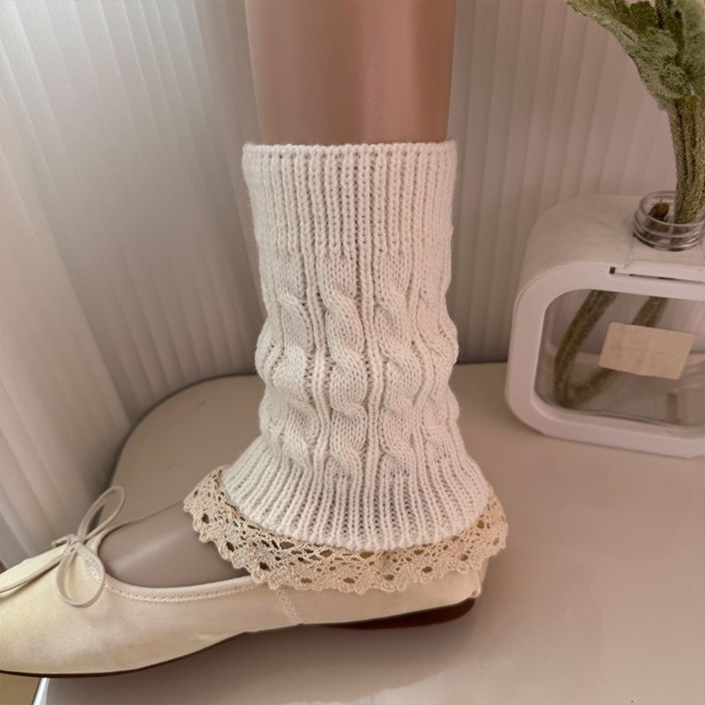 Vintage Dantel Fırfırlı Örgü B - Boot Sock Slouchy incelemesi ve fiyatı
