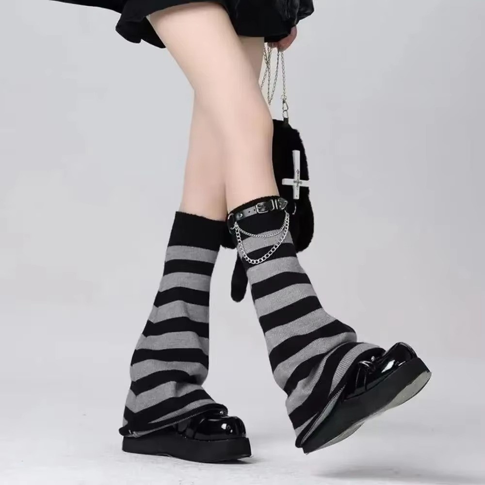 Gotik Harajuku Örgü Bacak Isıt - Boot Sock Slouchy incelemesi ve fiyatı
