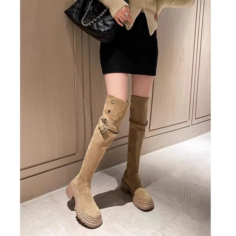 Diz üstü çizmeler 2025 retro w - Knee High Sock Women incelemesi ve fiyatı