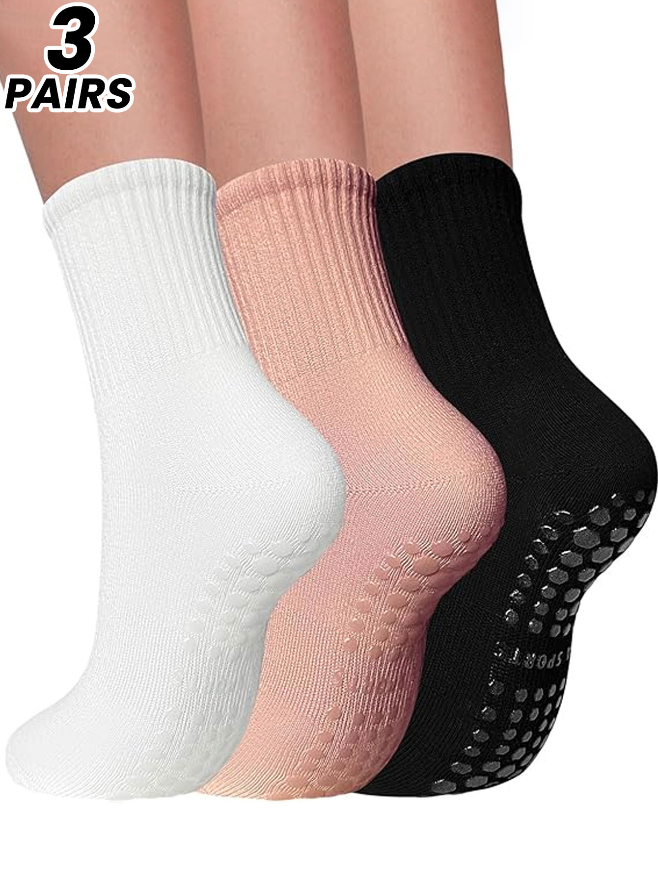 Kadınlar için 3 çift profesyon - Grip Sock Yoga incelemesi ve fiyatı